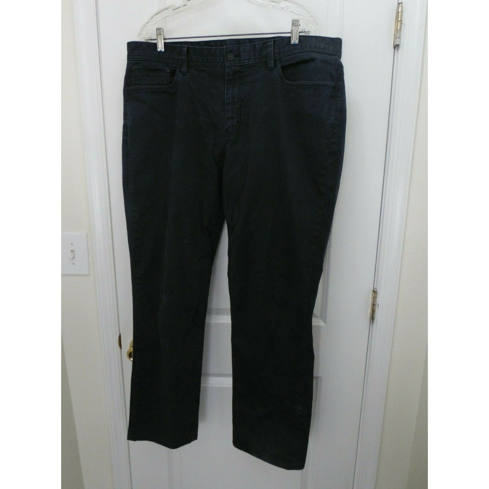 English Laundry Mens Gray Cotton Blend Relaxed Straight Leg Chino Pants 38 x 32